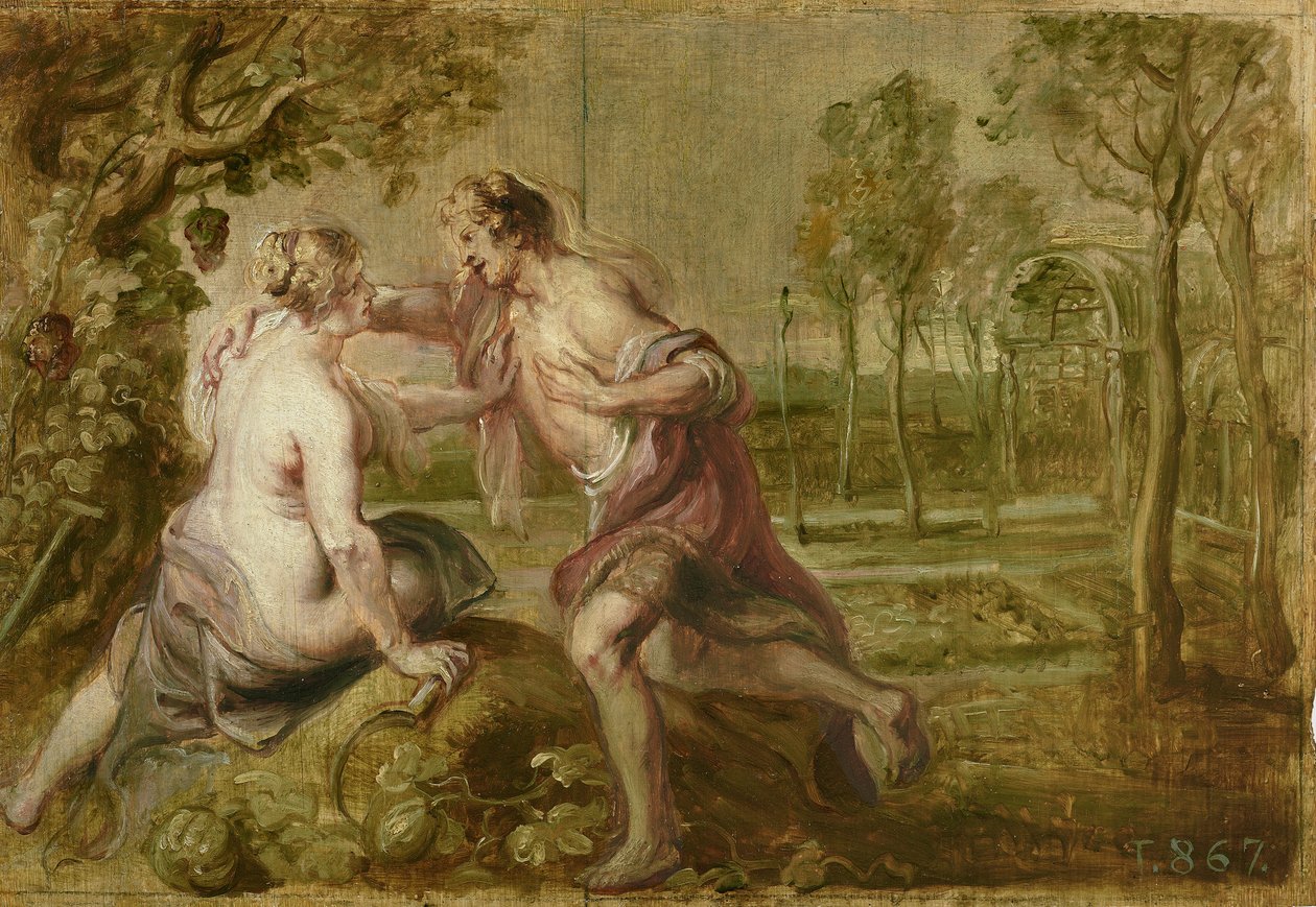 Vertumnus og Pomona af Peter Paul Rubens