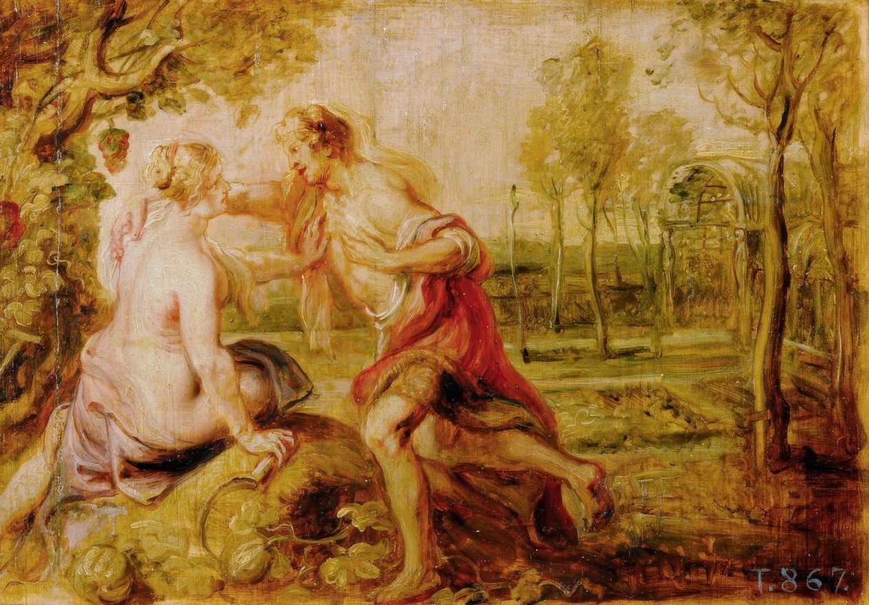 Vertumnus og Pomona af Peter Paul Rubens