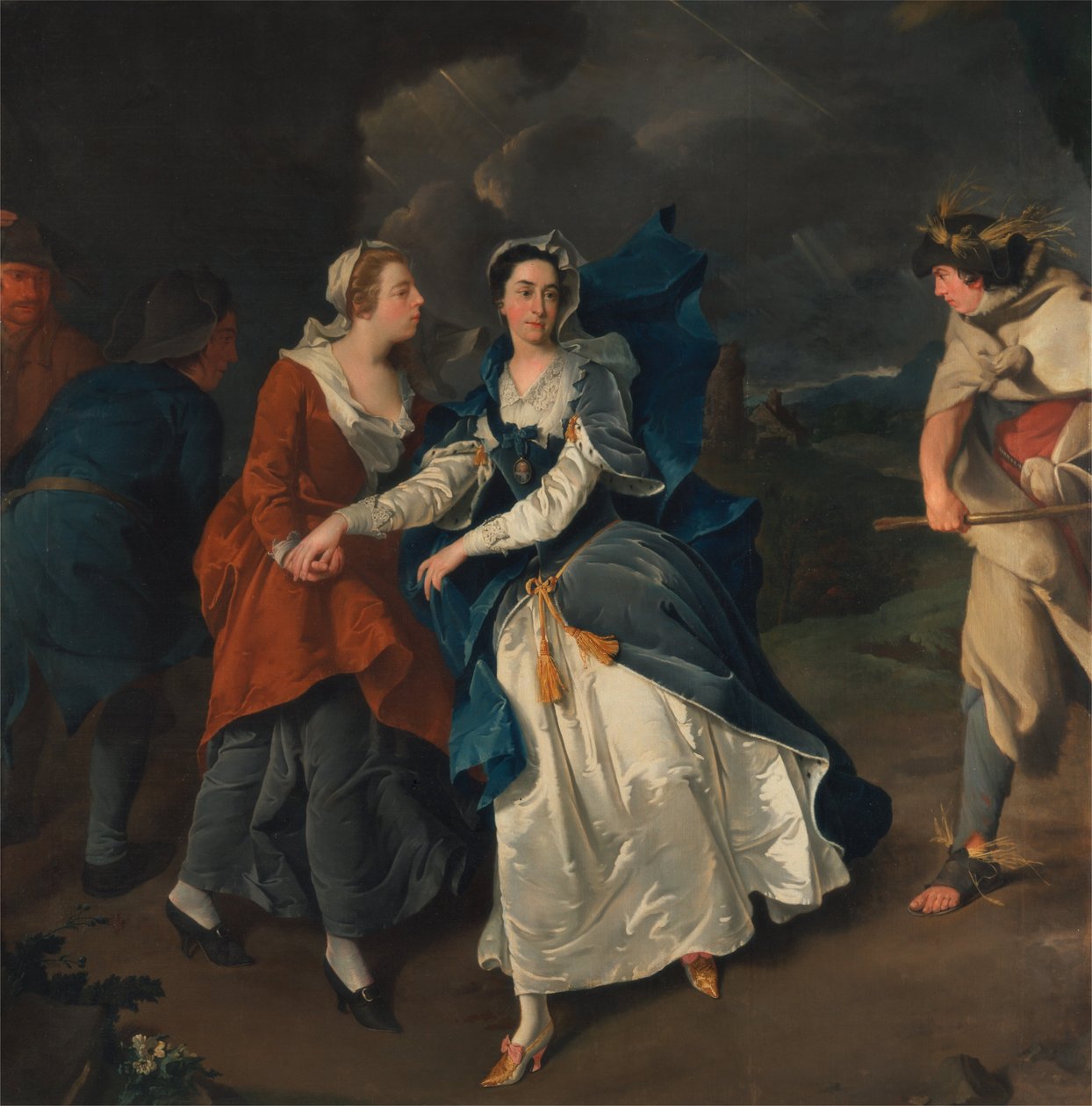 Fru Cibber som Cordelia af Peter van Bleeck