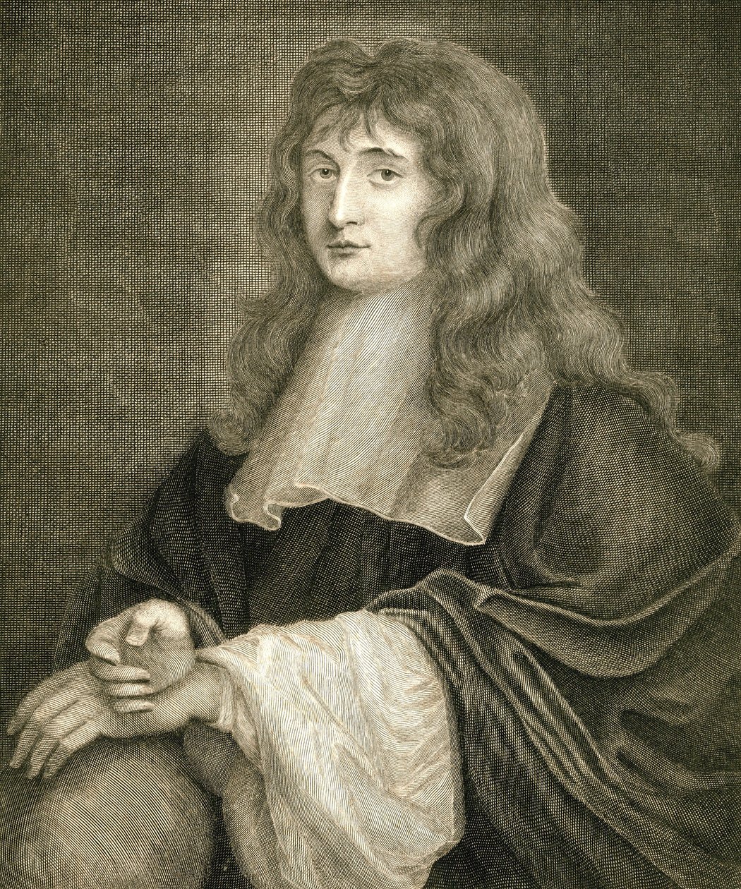 Portræt af Sir Isaac Newton af Peter (after) Lely
