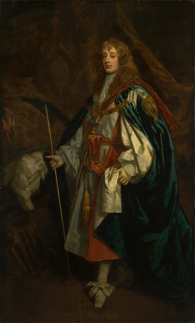 Charles Stuart, tredje hertug af Richmond og sjette hertug af Lennox (1639-1672), omkring 1661 (olie på lærred) af Peter (and studio) Lely