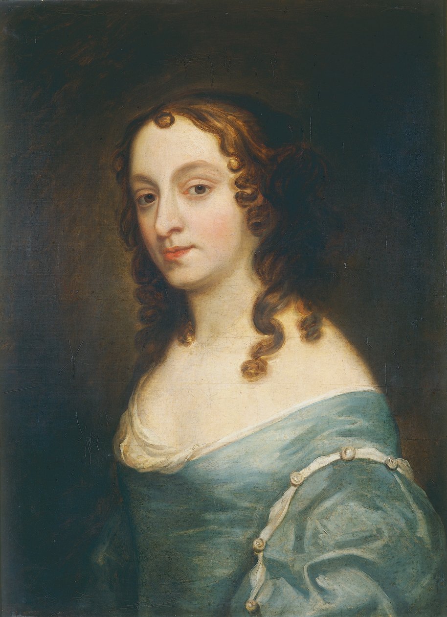 Elizabeth Claypole, født Cromwell, 2. datter af Oliver Cromwell, Lord Protector, ca. 1650-58 (olie på lærred) af Peter (circle of) Lely