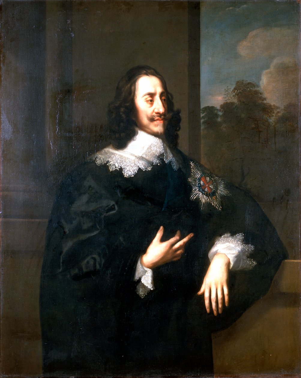 Kong Charles I, ca. 1660-70 (olie på lærred) af Peter (circle of) Lely
