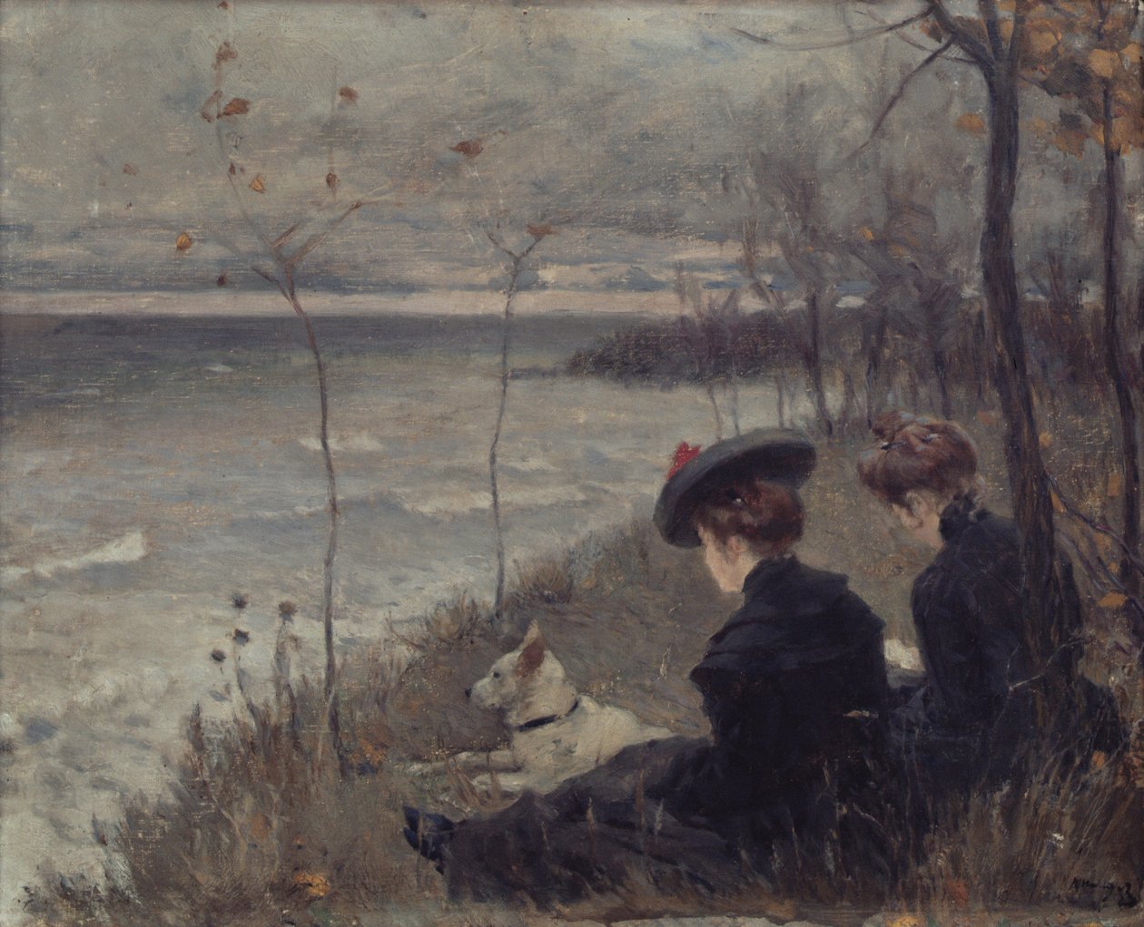 Efterår, 1893 af Peter Alexandrovich Nilus