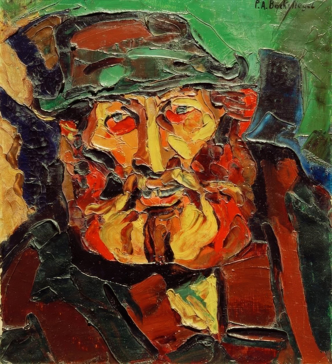 Leder af en landmand af Peter August Böckstiegel