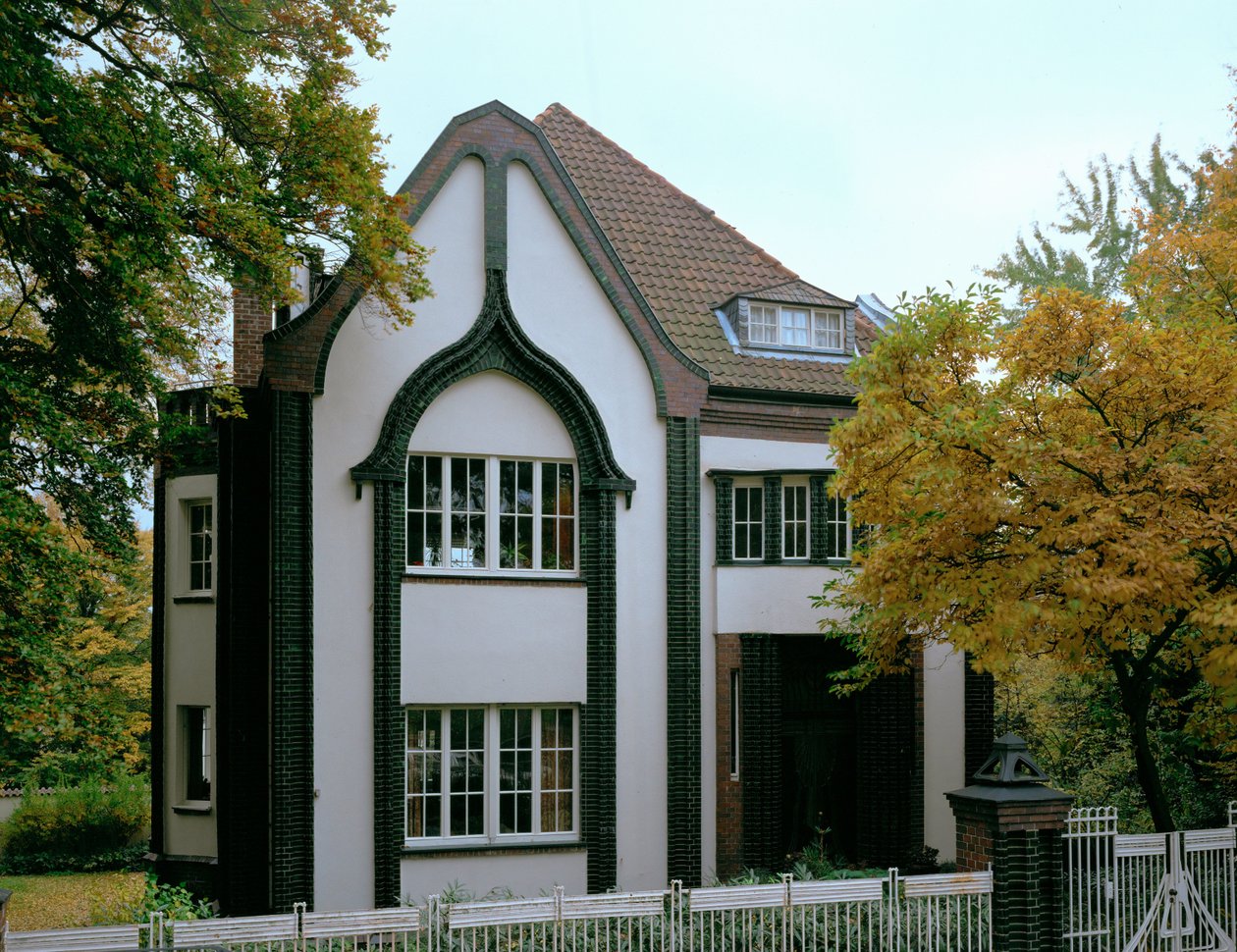 Hus Behrens, Mathildenhoehe, Darmstadt ... af Peter Behrens