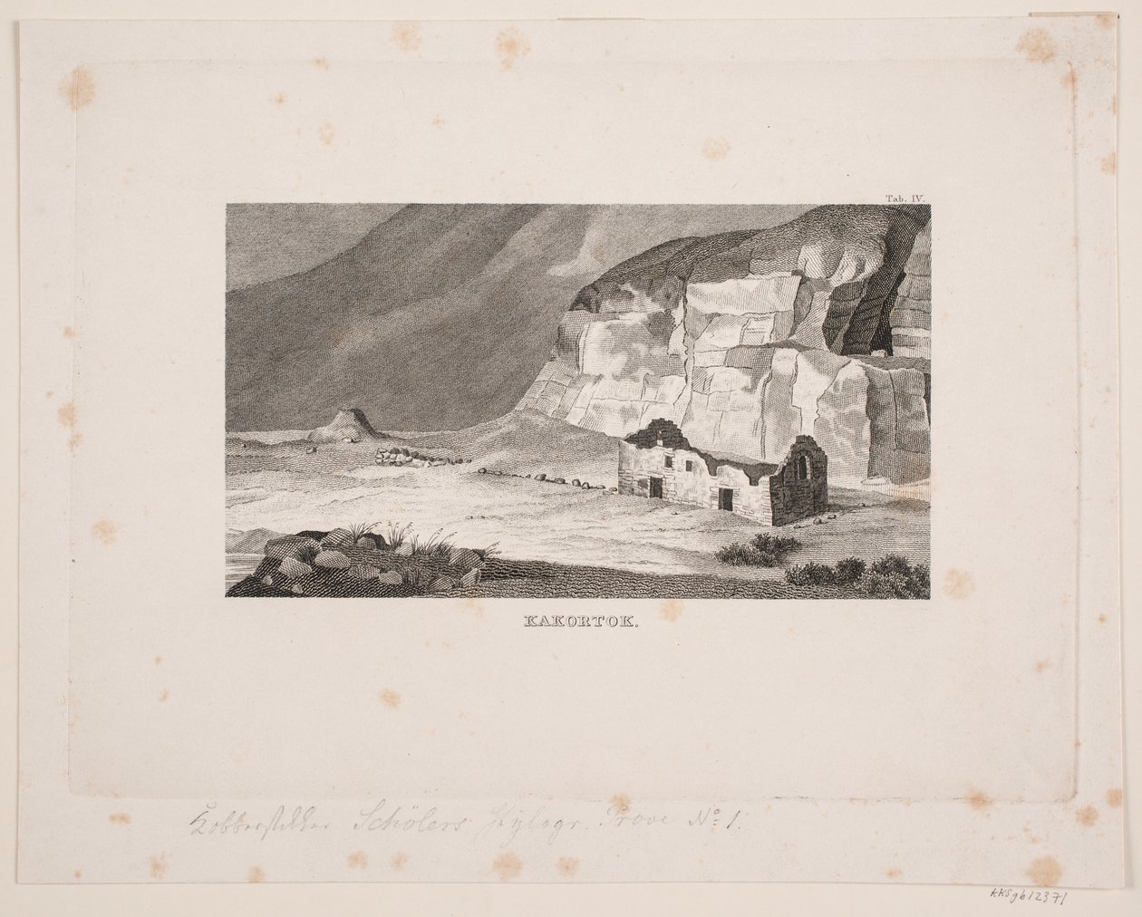 Kakortok, Grønland af Peter Christian Schøler