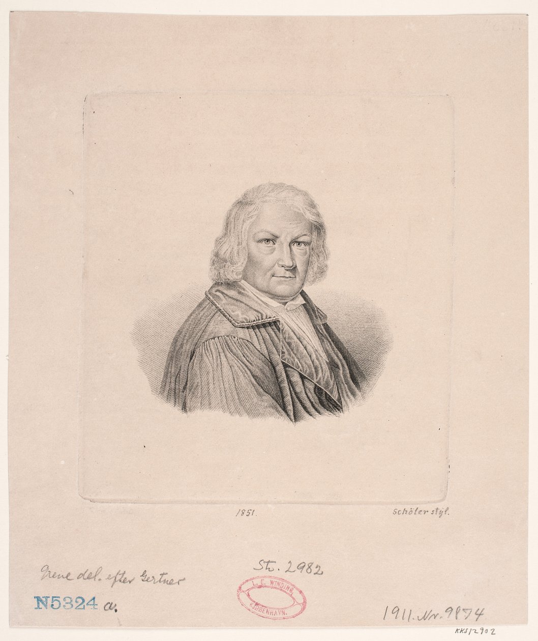 Thorvaldsen af Peter Christian Schøler