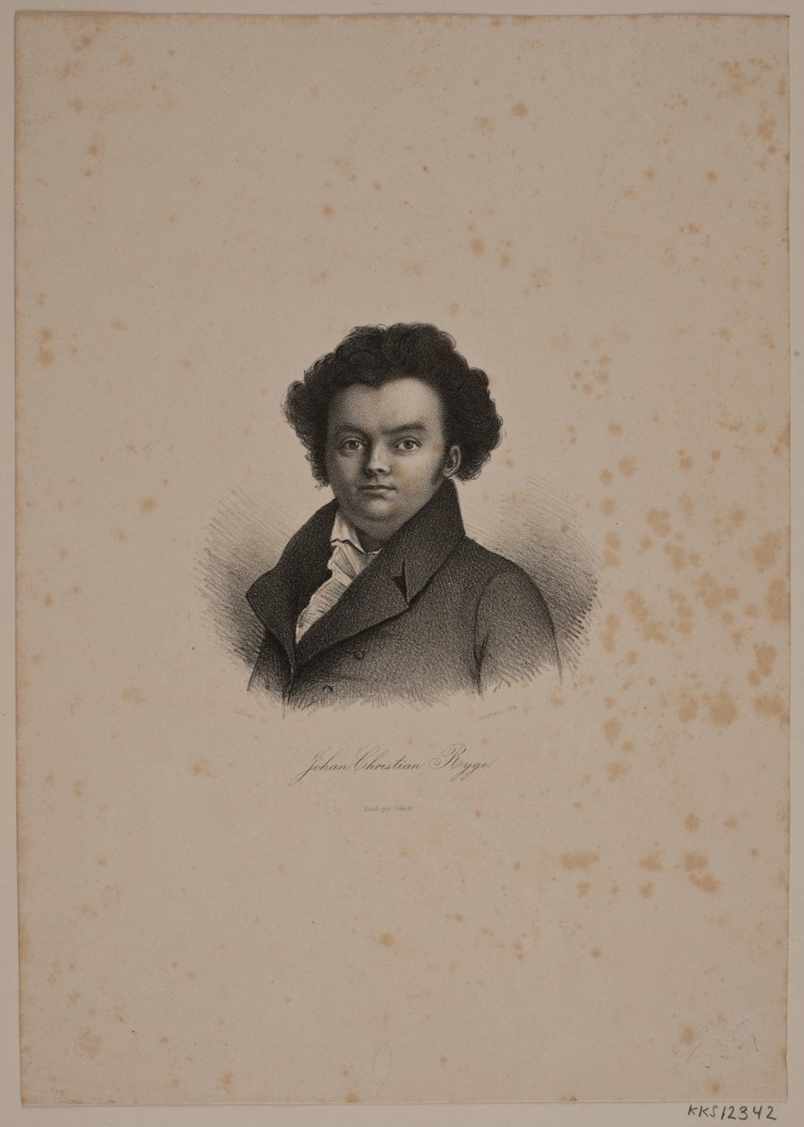 Johan Christian Ryge af Peter Copmann
