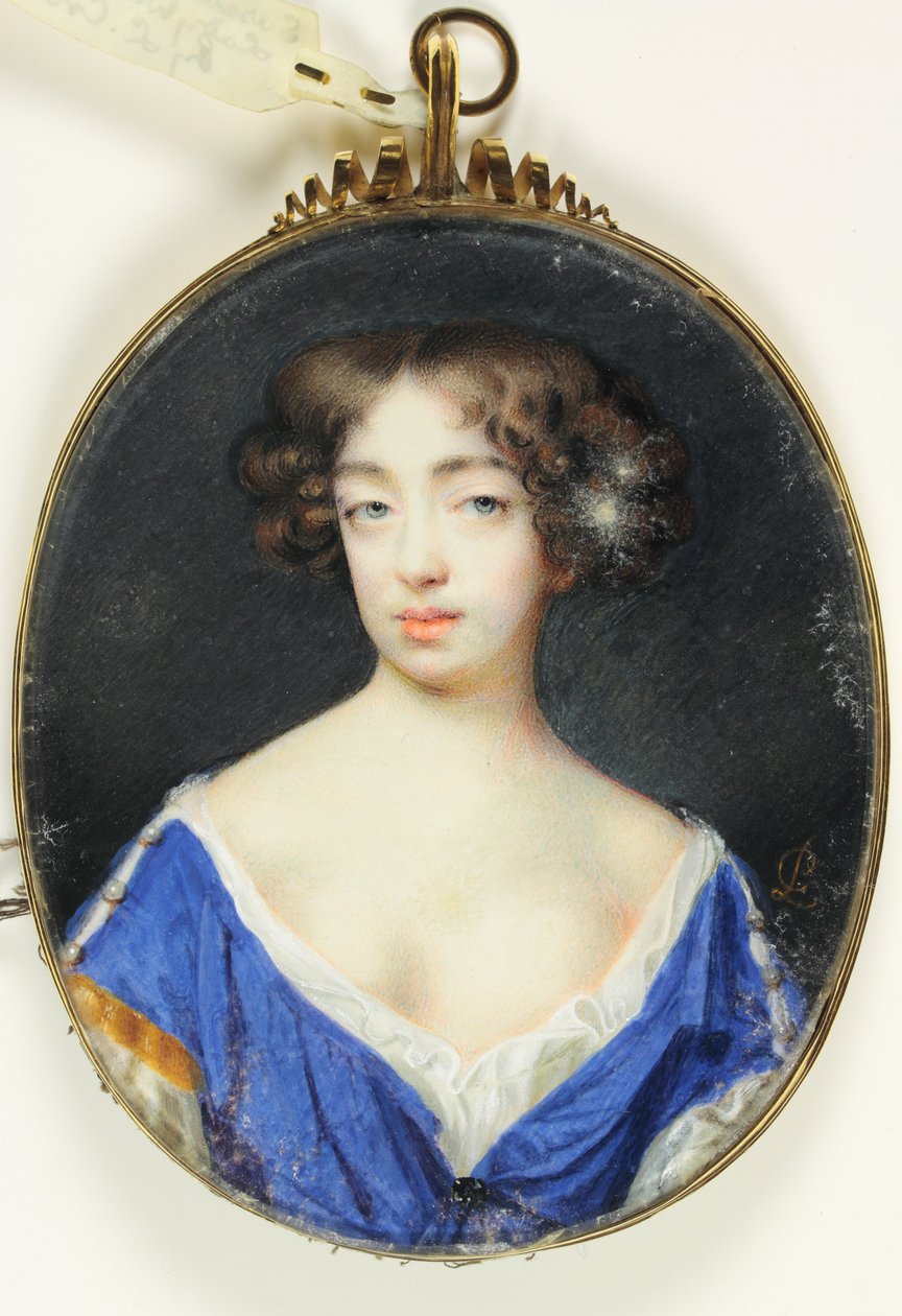 Susanna Skipwith, Lady Williams (akvarel på vellum) af Peter Cross