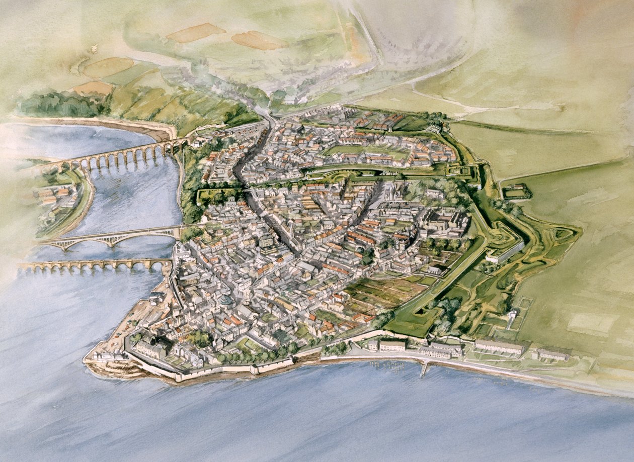 Berwick-upon-Tweed, 1999 af Peter Dunn