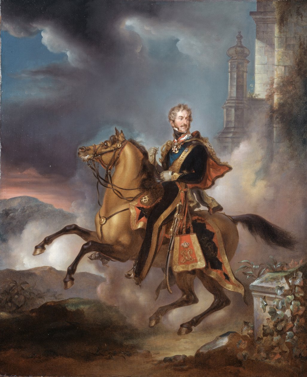 Generalløjtnant Henry William Paget (1768-1854) c.1815 af Peter Eduard Stroehling
