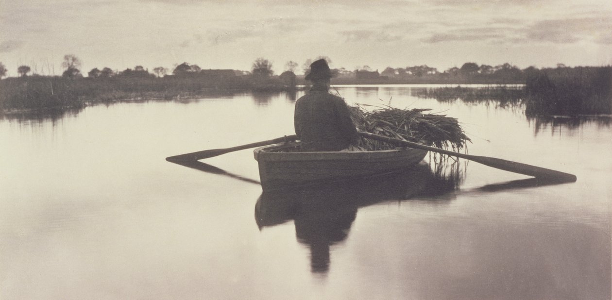Roing Home the Schoof-Stuff, Life and Landscape on the Norfolk Broads, 1886 af Peter Emerson und Thomas Goodall