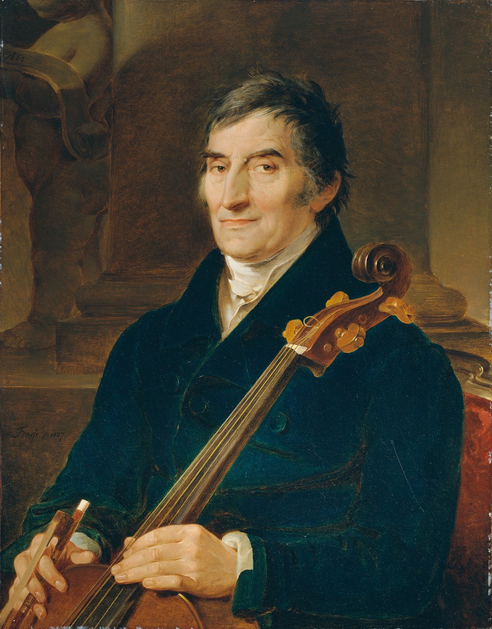 Cellisten Franz Wödl af Peter Fendi