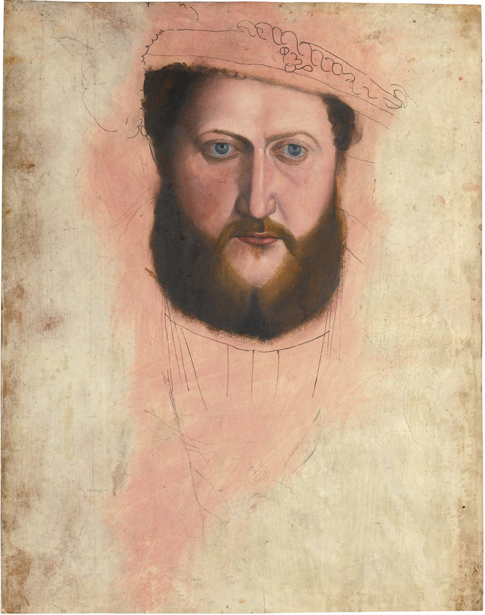 Portræt af kurfyrsten Pfalz Otto Henry 1502-1559 af Peter Gertner