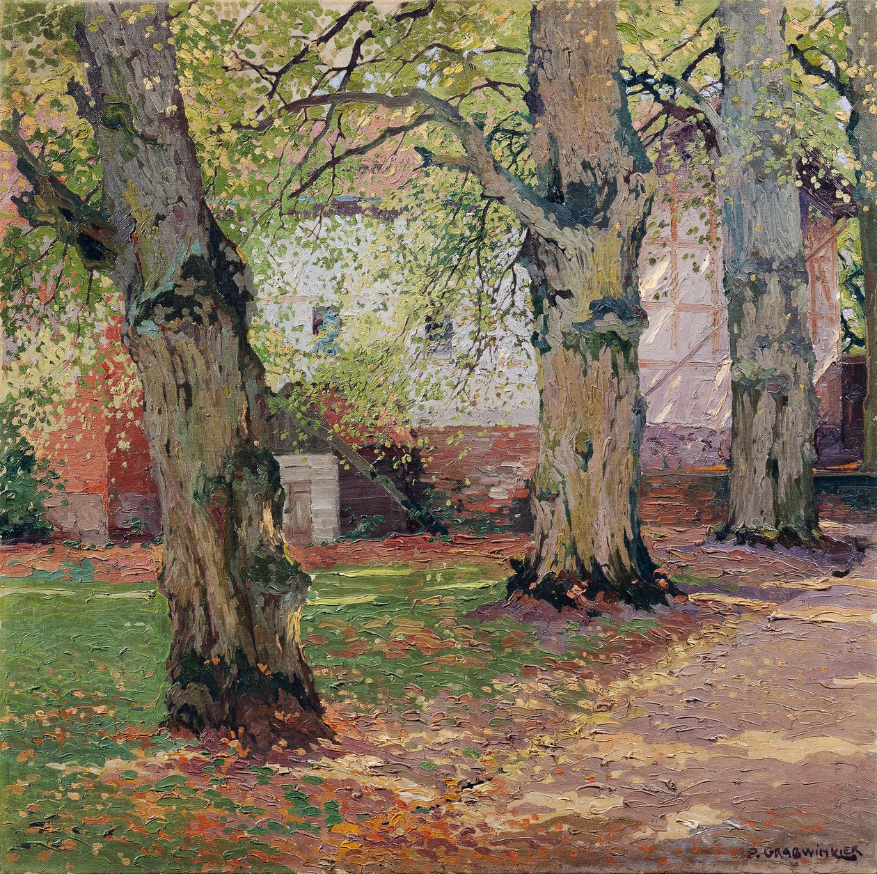 Efterårspark af Peter Grabwinkler