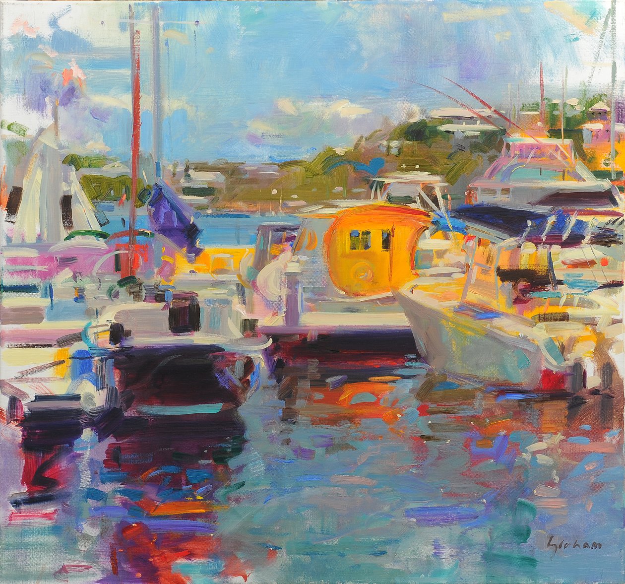 Bermuda Yachts af Peter Graham (Contemporary)