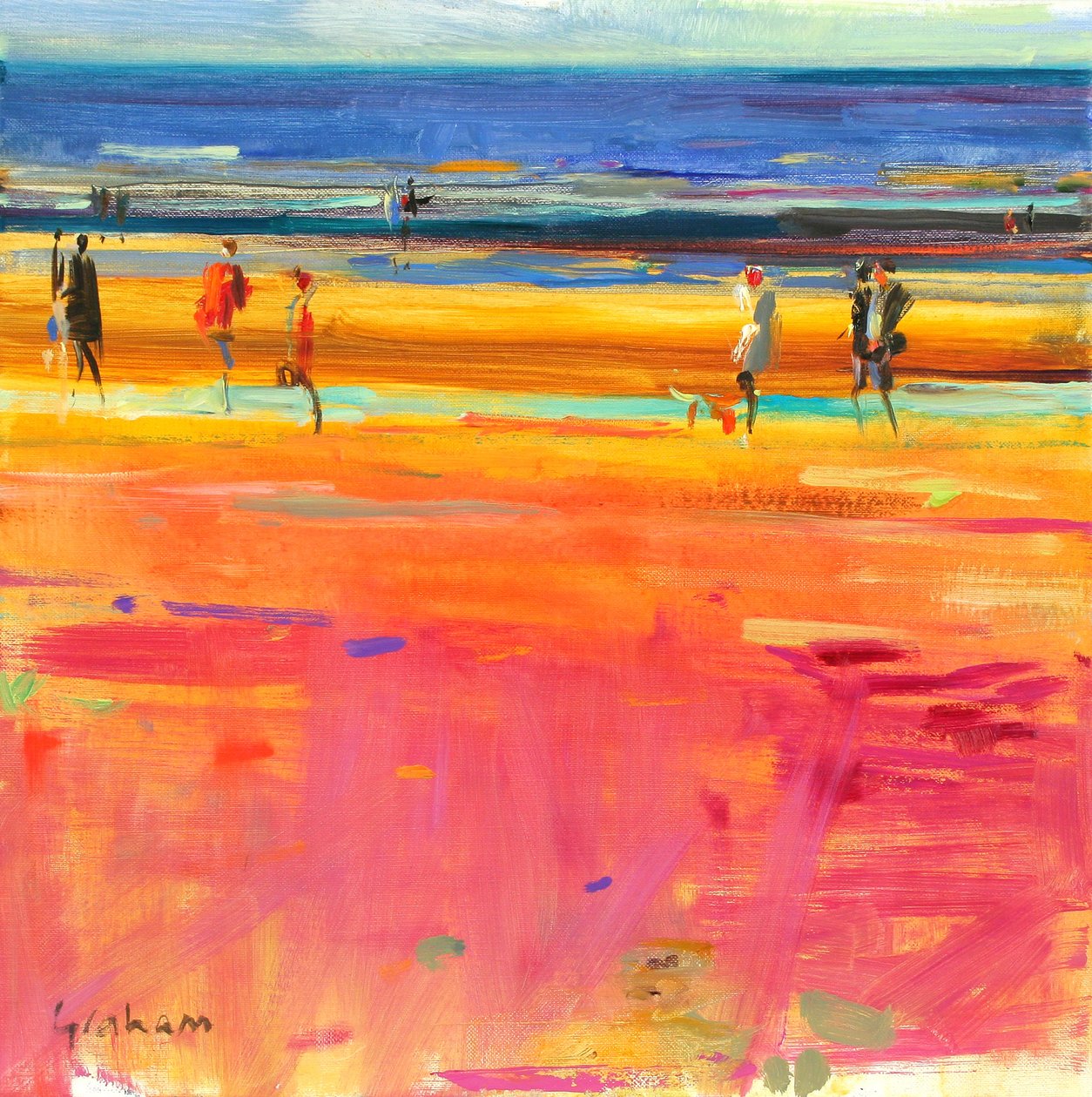 Beach Boulevard, 2011 af Peter Graham (Contemporary)