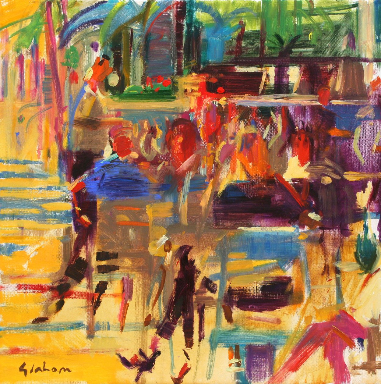Carlton Croisette, Cannes af Peter Graham (Contemporary)