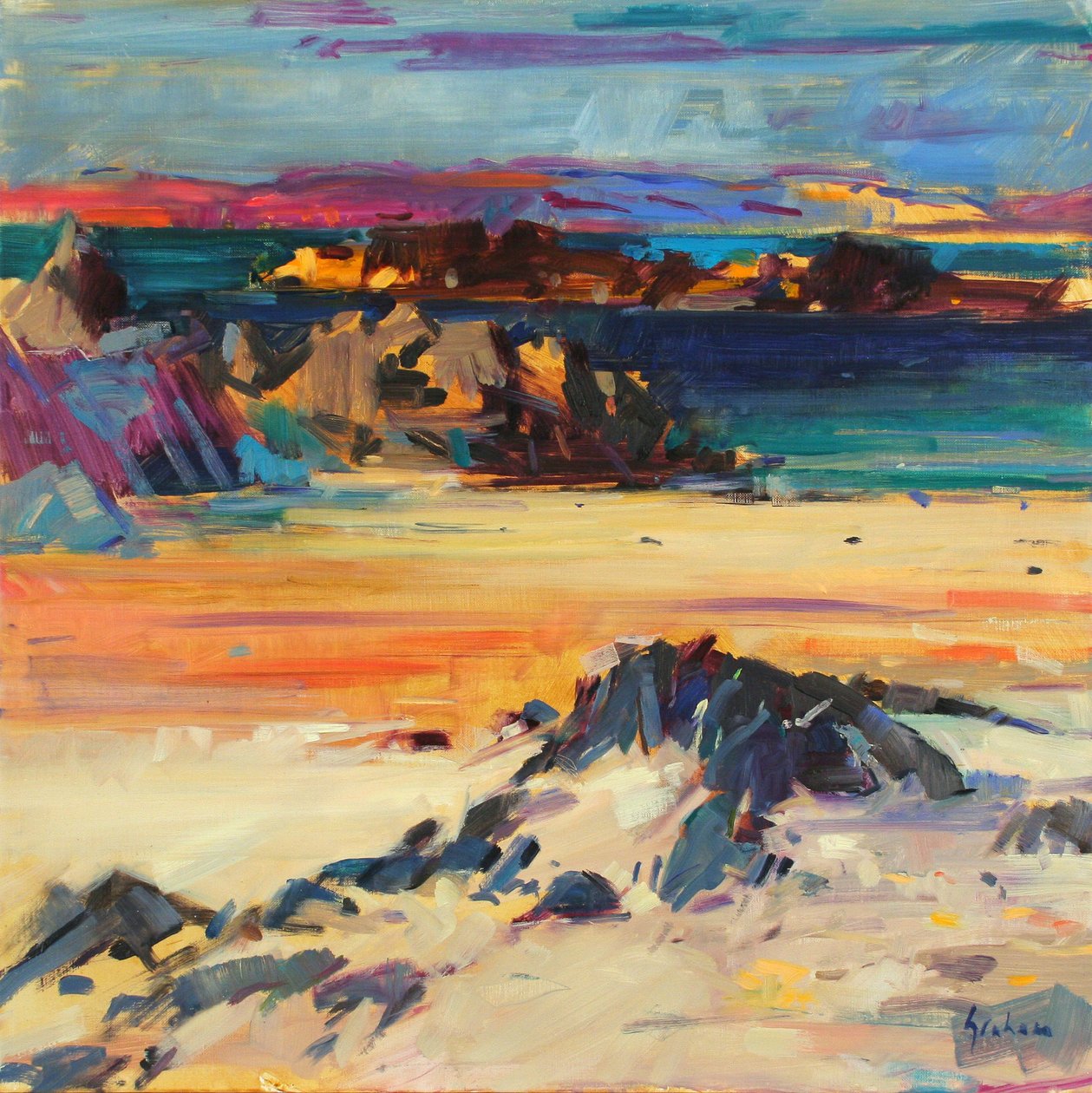 Rabbi Island, 2012 af Peter Graham (Contemporary)