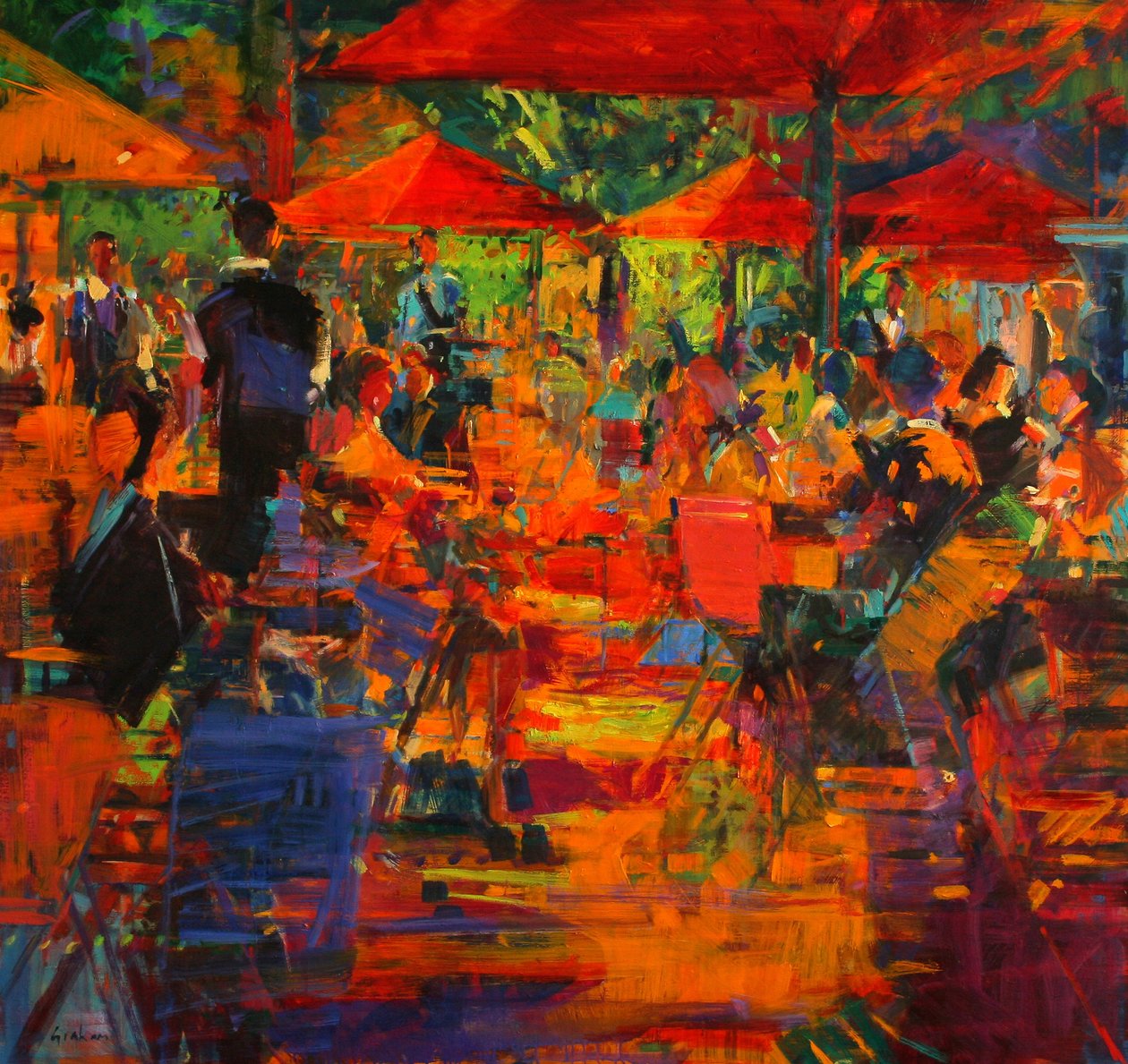 The Grand Cafe, 2011 af Peter Graham (Contemporary)