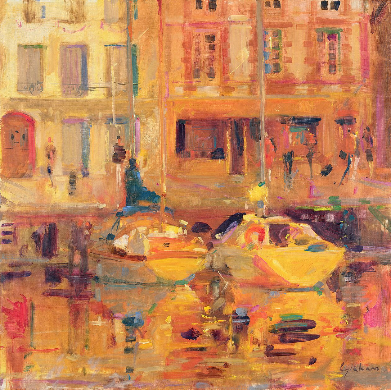 De to både af Peter Graham (Contemporary)