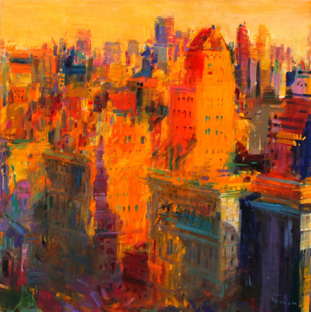 Manhattan, 2011 af Peter Graham (Contemporary)