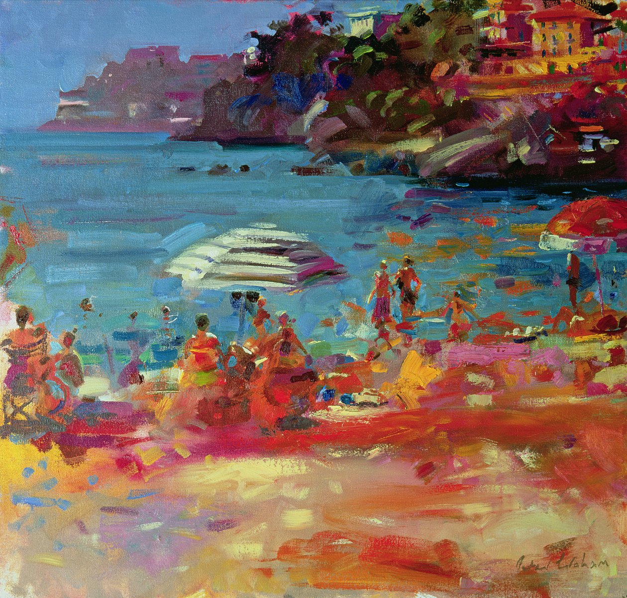 Monacokysten, 2000 af Peter Graham (Contemporary)