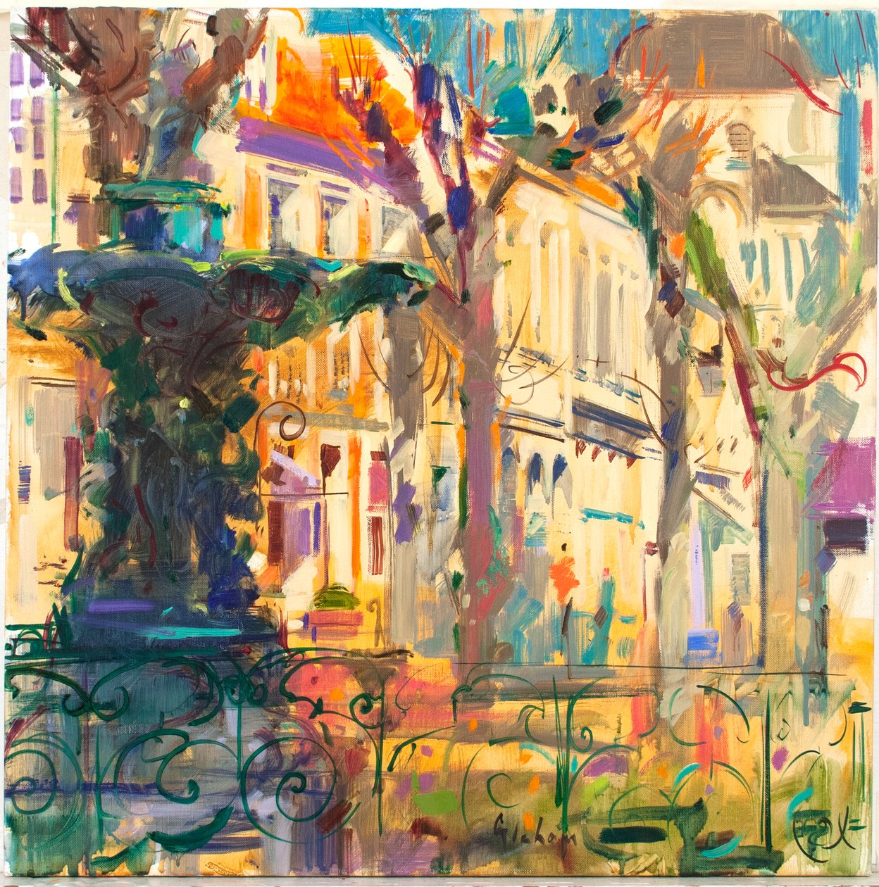 Montreuil-sur-Mer af Peter Graham (Contemporary)