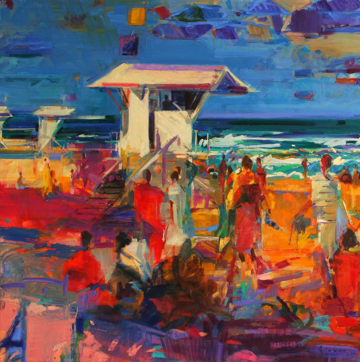 Palm Beach, Florida, 2011 af Peter Graham (Contemporary)