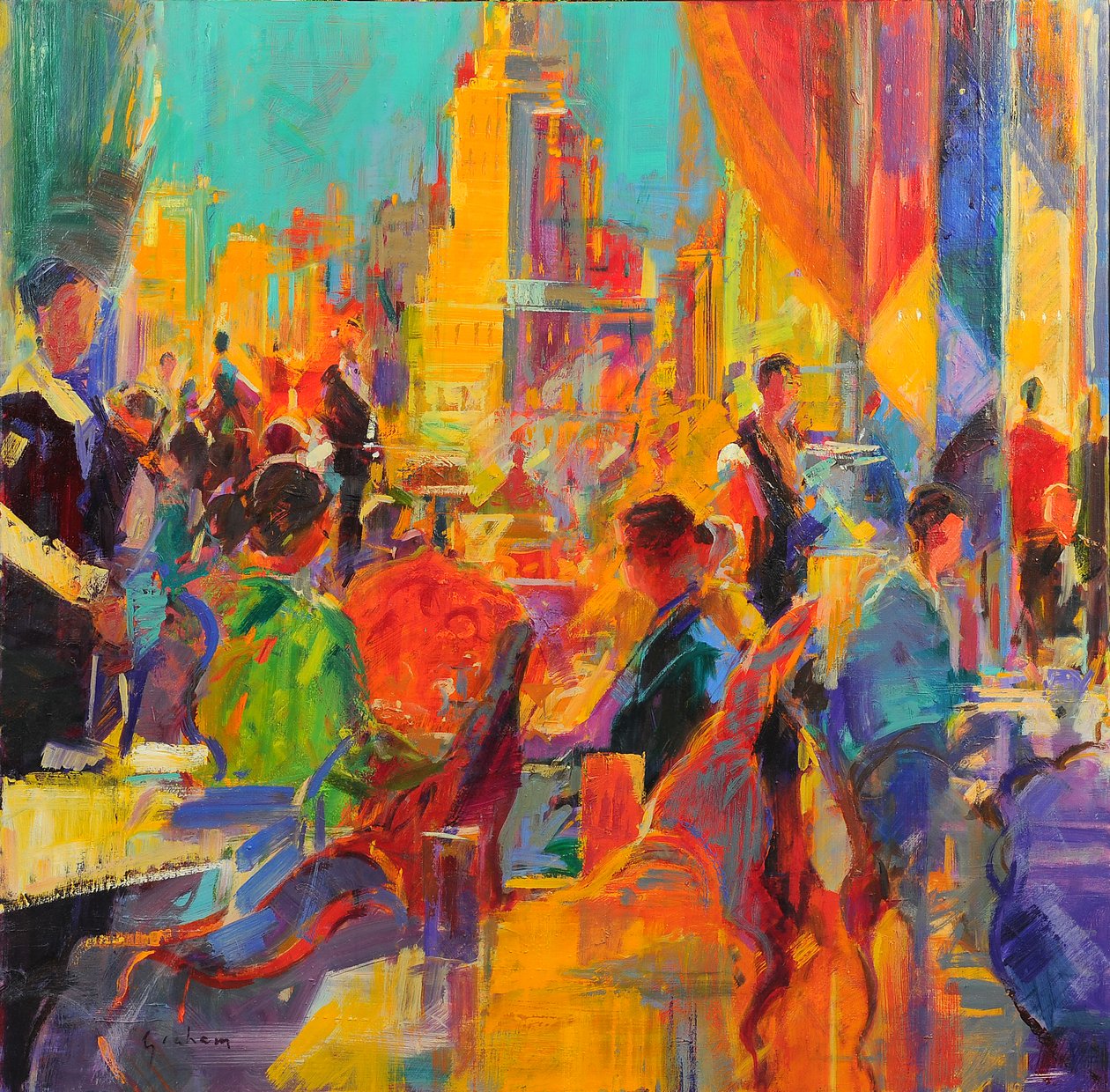 Helmsley Park Lane, New York af Peter Graham (Contemporary)