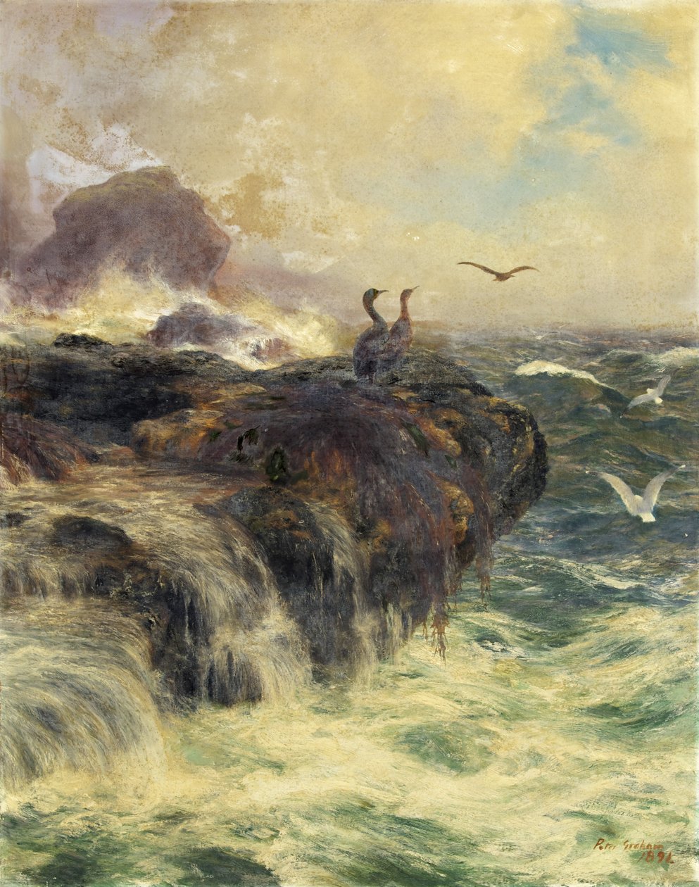 Ørnens klippe af Peter Graham
