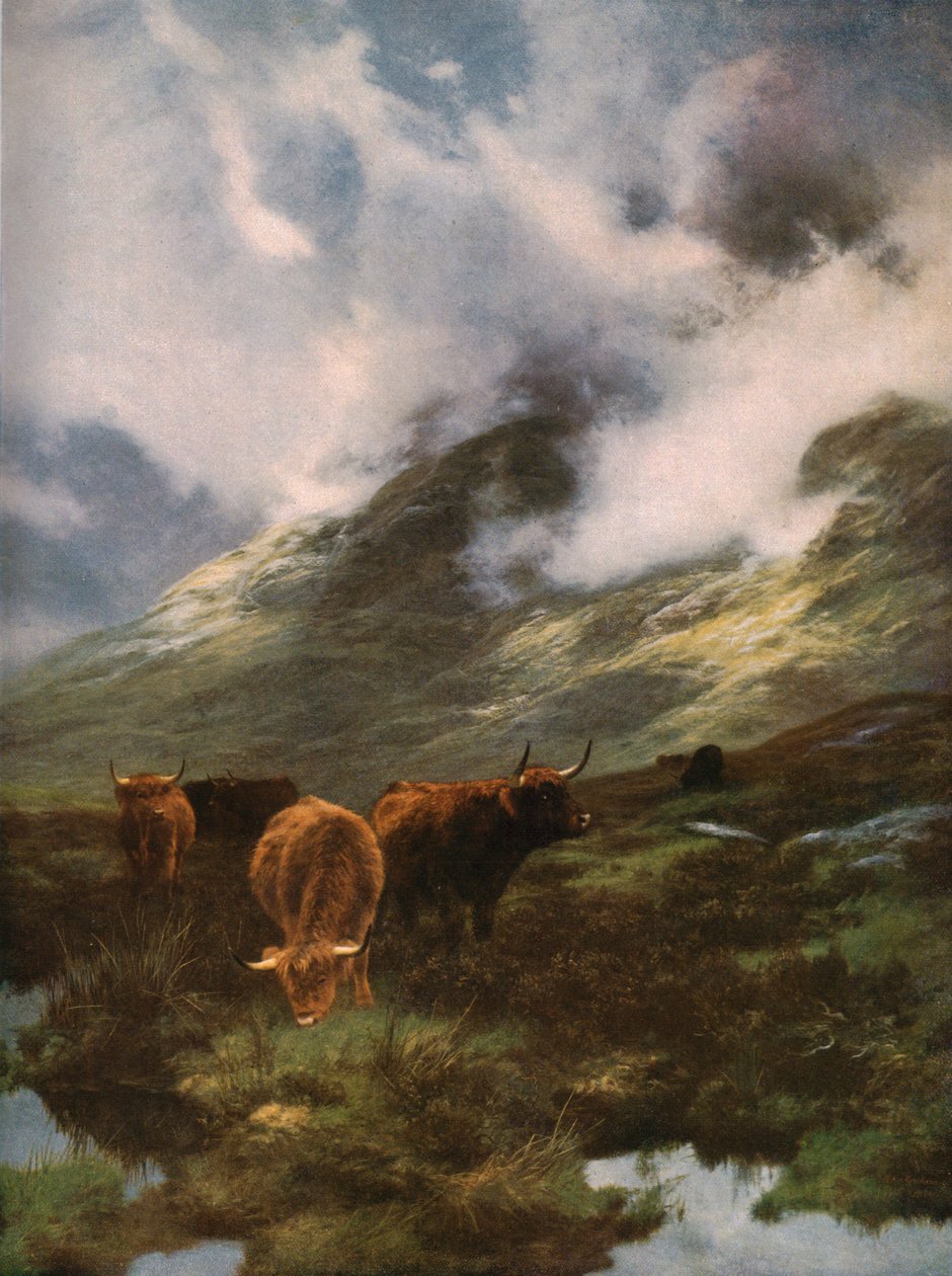 The Head of the Glen, 1894, c1930. af Peter Graham