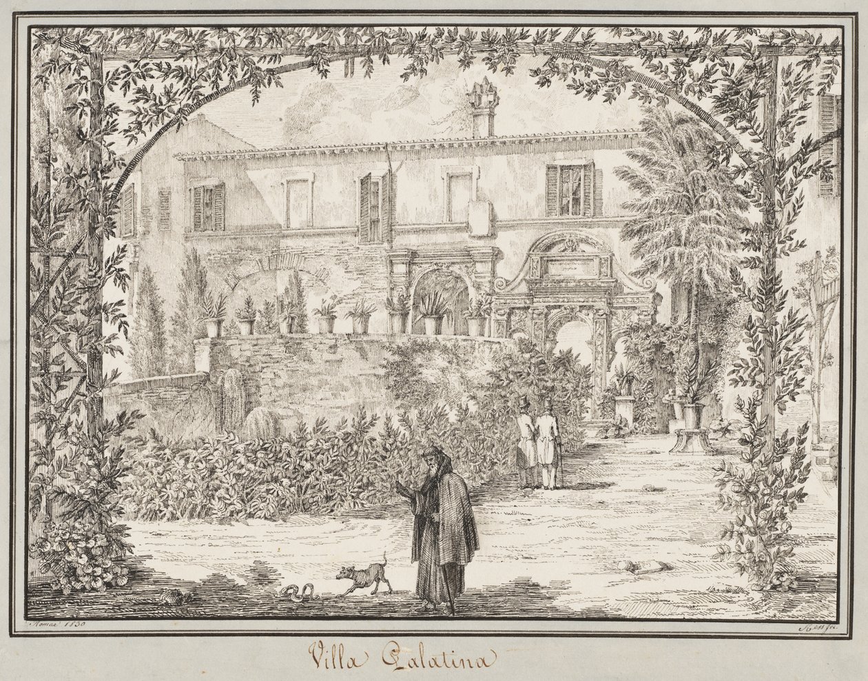 Palatiner Villa af Peter Heinrich Lambert von Hess