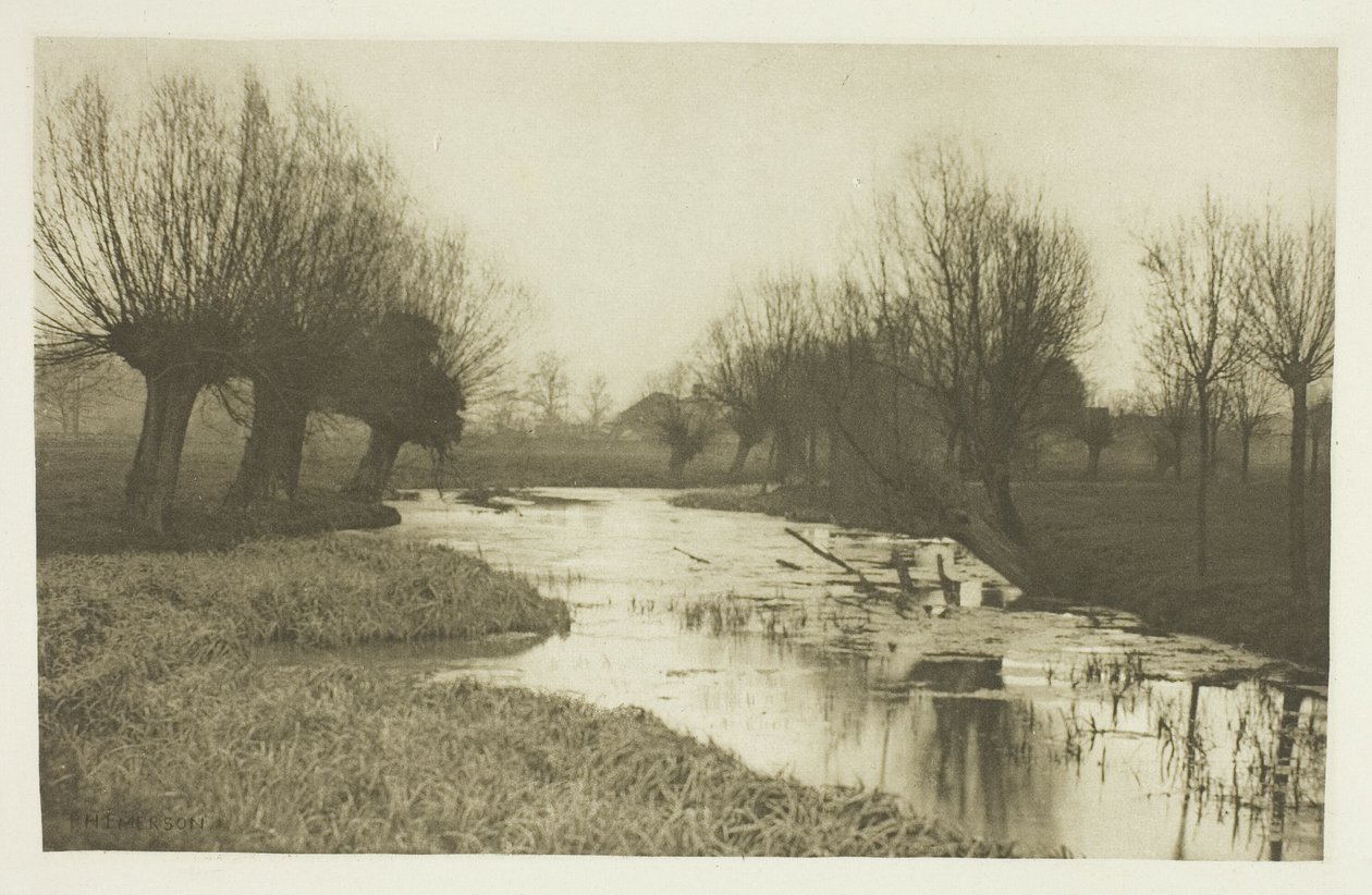 Et bagvand ved Lea af Peter Henry Emerson