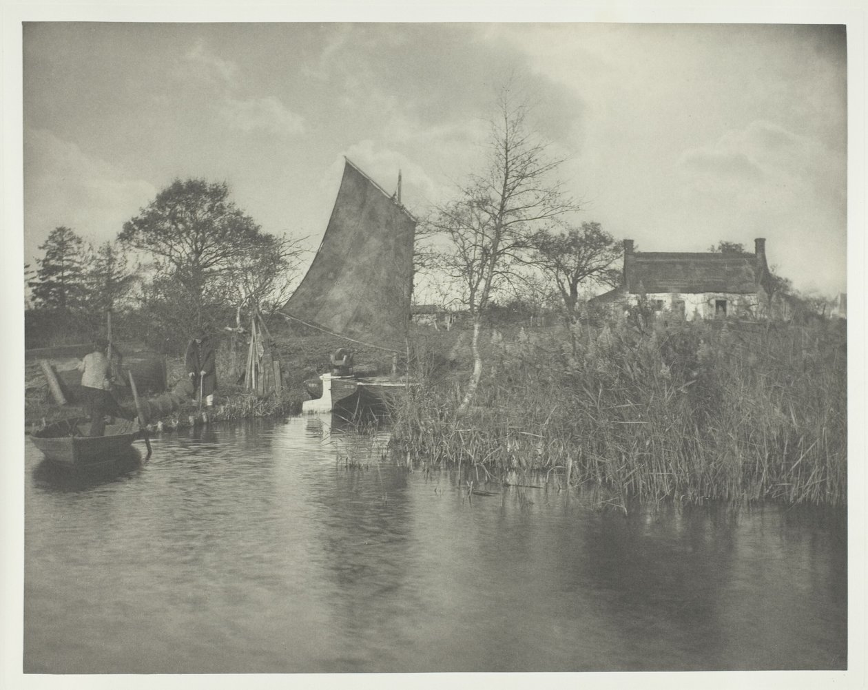 En Broadmans hytte af Peter Henry Emerson