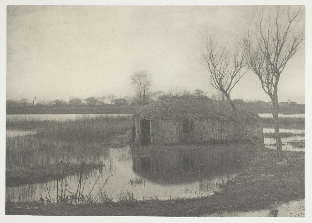 Et bådhus af siv af Peter Henry Emerson