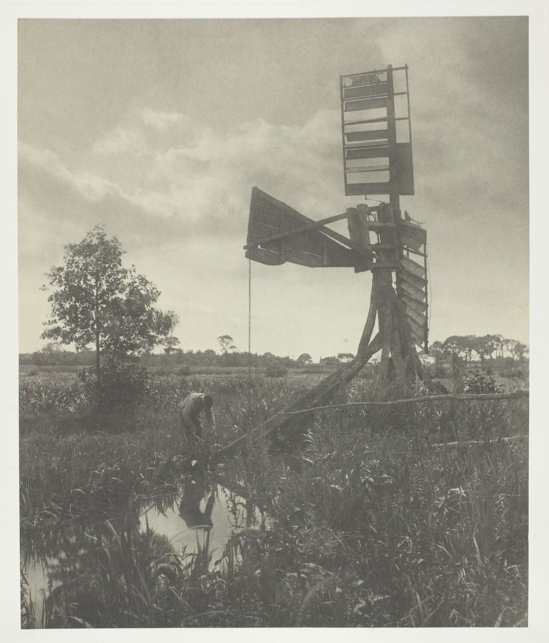 En ødelagt vandmølle af Peter Henry Emerson