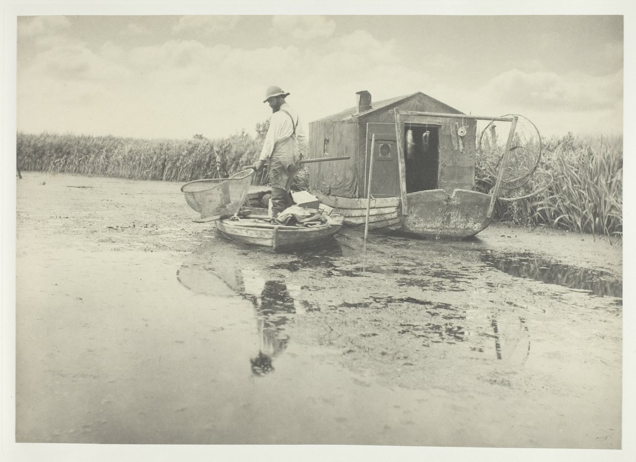 En ålefangers hjem af Peter Henry Emerson