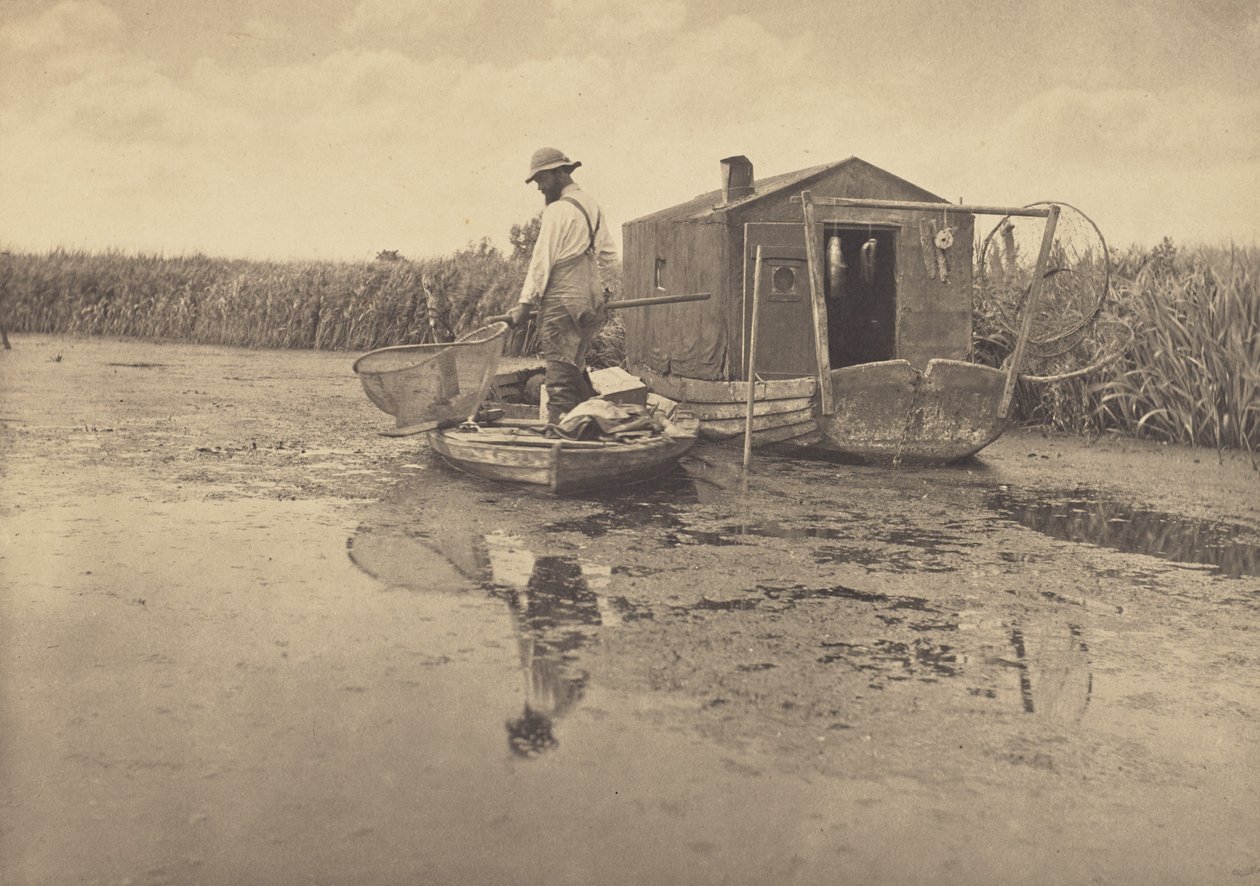 En ålefangers hjem af Peter Henry Emerson