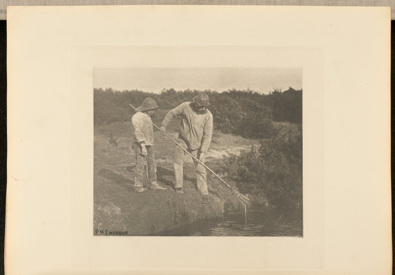 ÅlPlukning i Suffolks farvande af Peter Henry Emerson