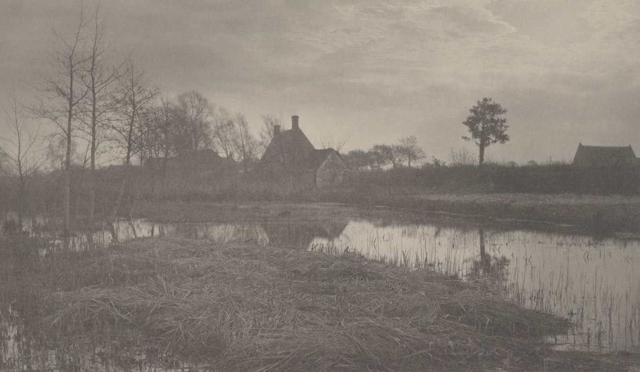 Aften,1886 (foto) af Peter Henry Emerson