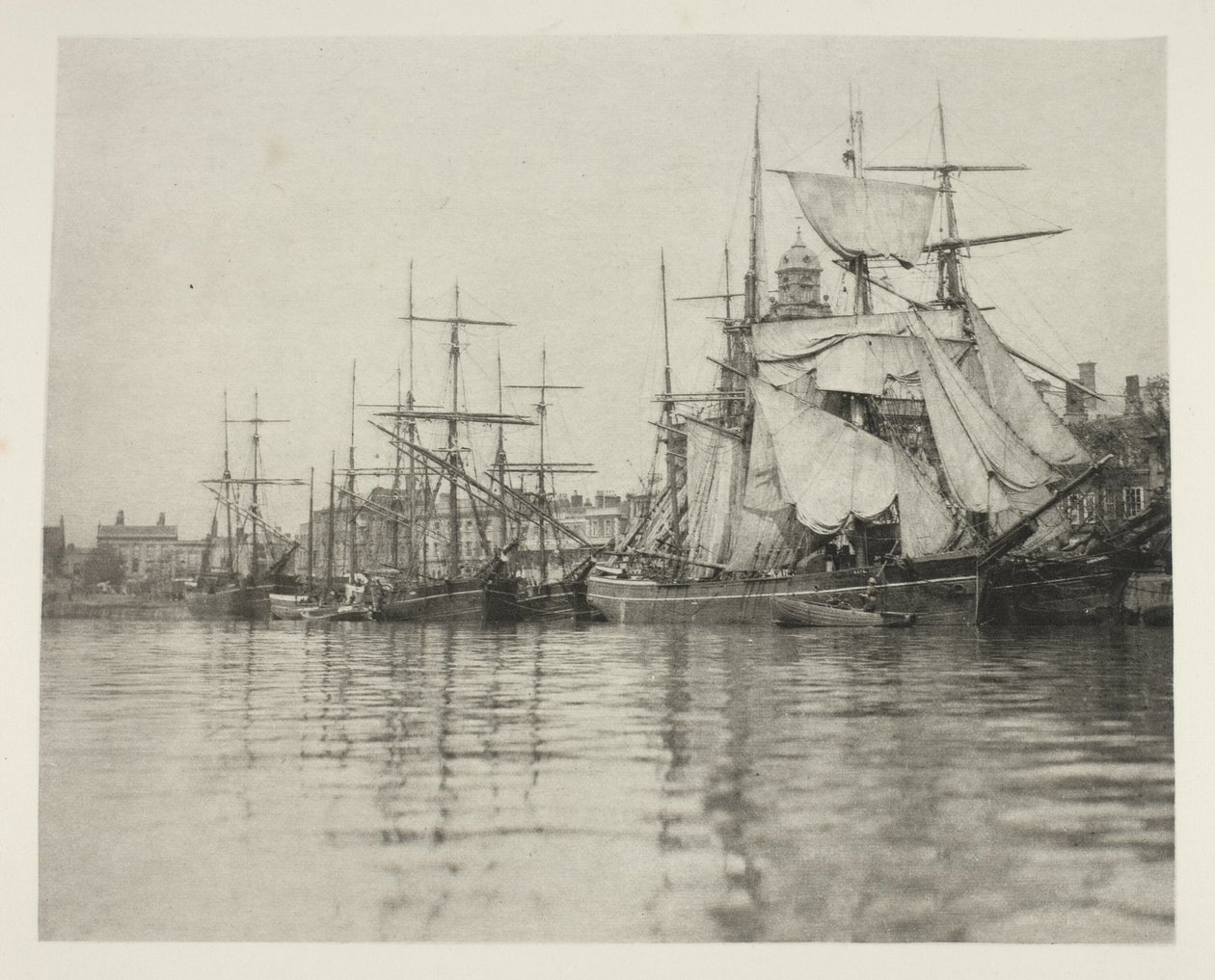 Great Yarmouth Harbor af Peter Henry Emerson