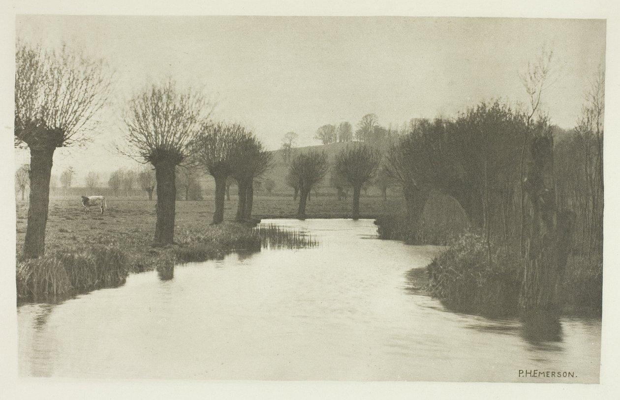 Udmundingen af floden Ash af Peter Henry Emerson
