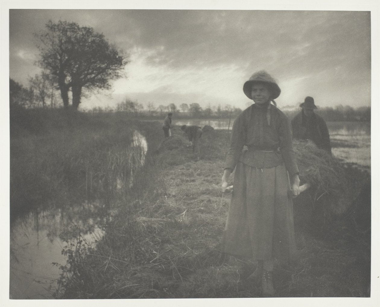 Polering af Marsh Hay af Peter Henry Emerson