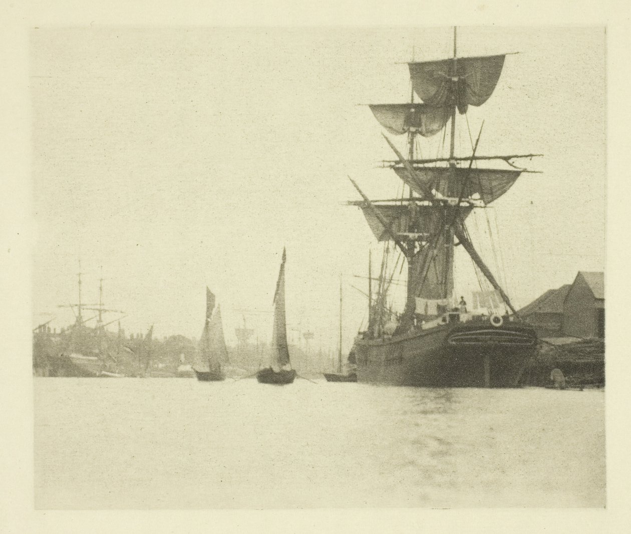 Retur af rejer af Peter Henry Emerson