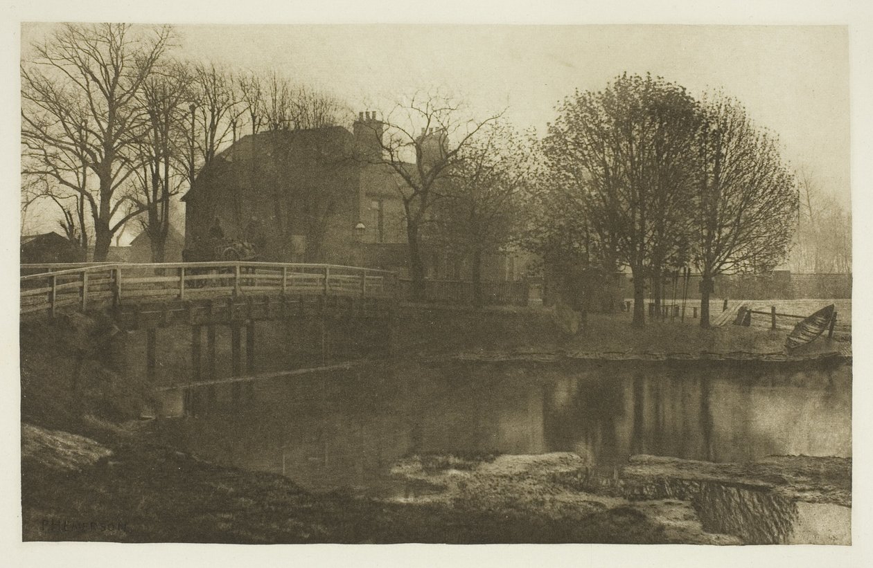The Ferry Boat Inn, Tottenham af Peter Henry Emerson