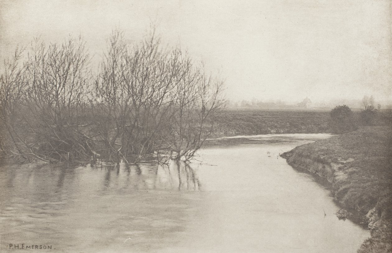 Lea nær Tottenham af Peter Henry Emerson