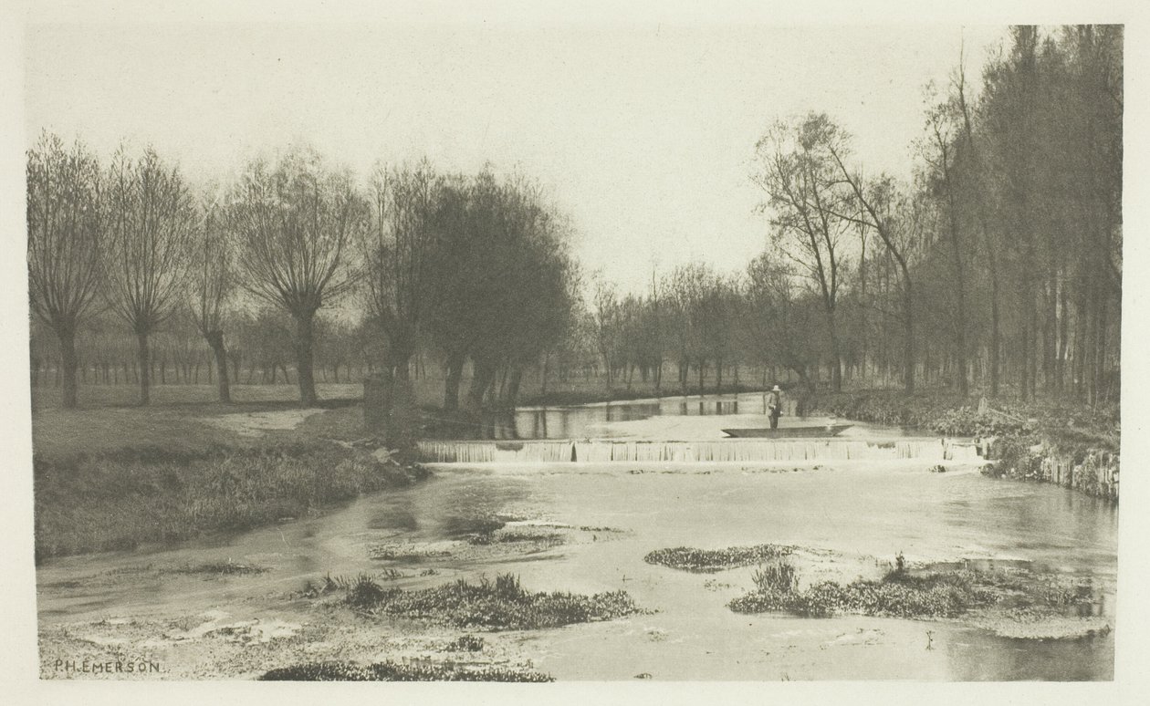 The Shoot, fiskeriet i Amwell Magna af Peter Henry Emerson