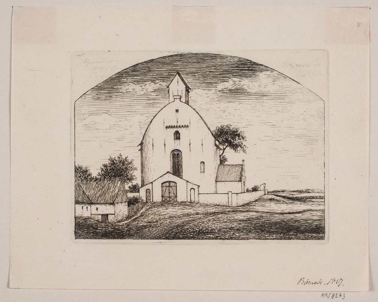 Bjernede kirke af Peter Herman Rasmussen